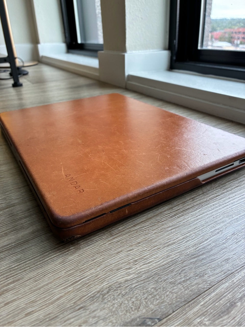 Andar - The Helm Leather Tablet Case Cover - Camel Tan